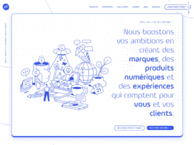 we craft apps website screenshot