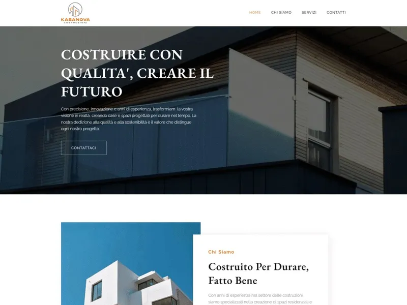 kasanova website screenshot