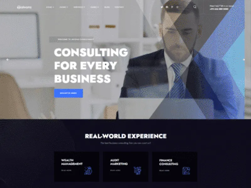 Aivons website screenshot