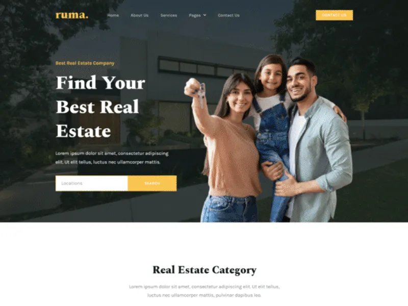 Ruma website screenshot