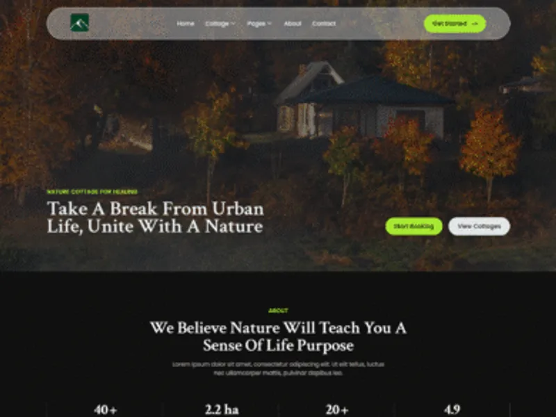 Veridian website screenshot