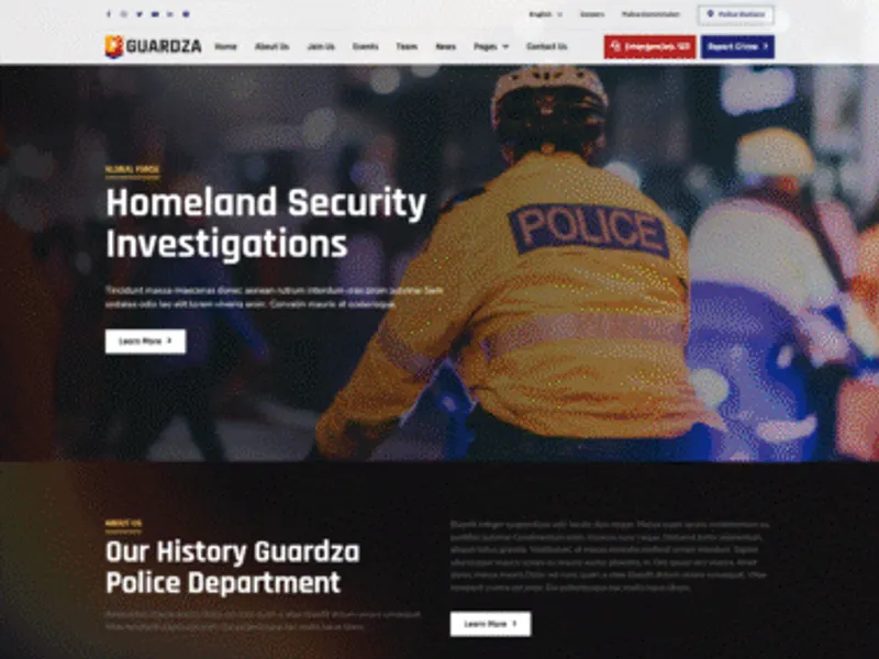 Guardza website screenshot