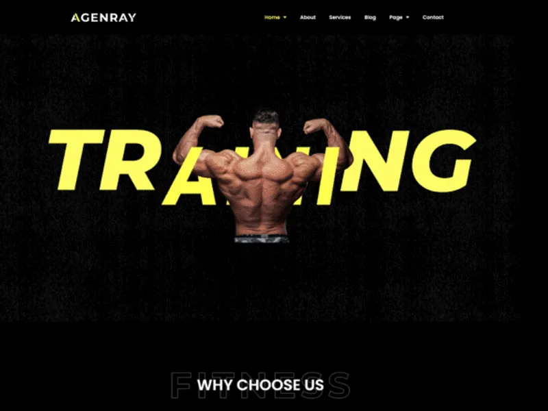 Agenray website screenshot