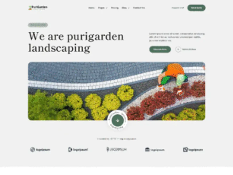 Puri Garden website screenshot