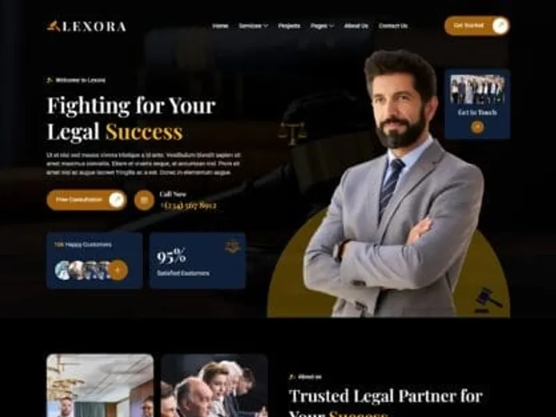 Lexora website screenshot