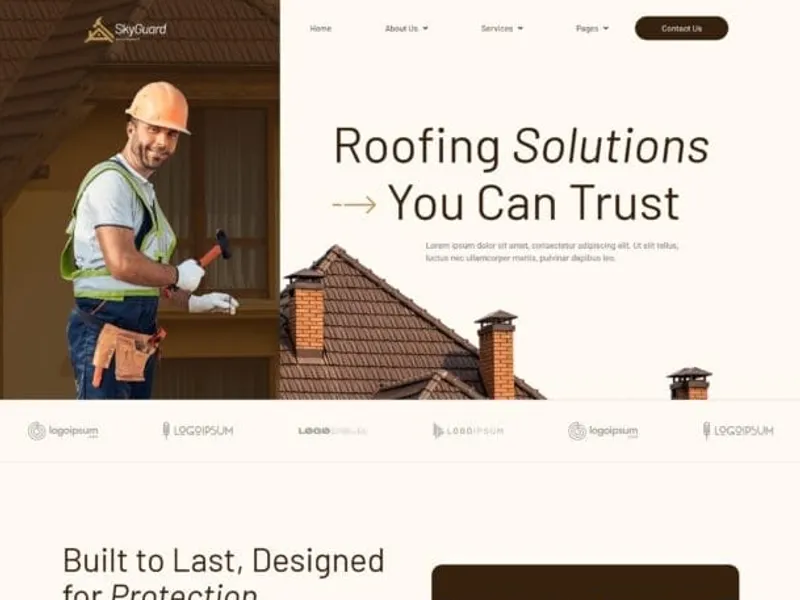 SkyGuard website screenshot
