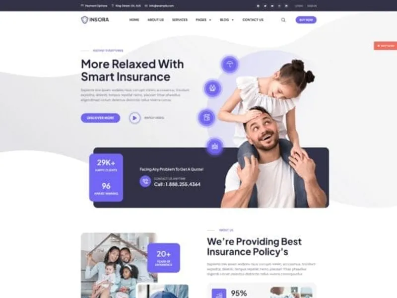 Insora website screenshot