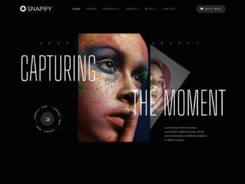 Snapify website screenshot