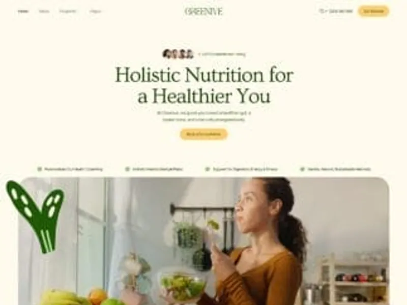 Greenive website screenshot