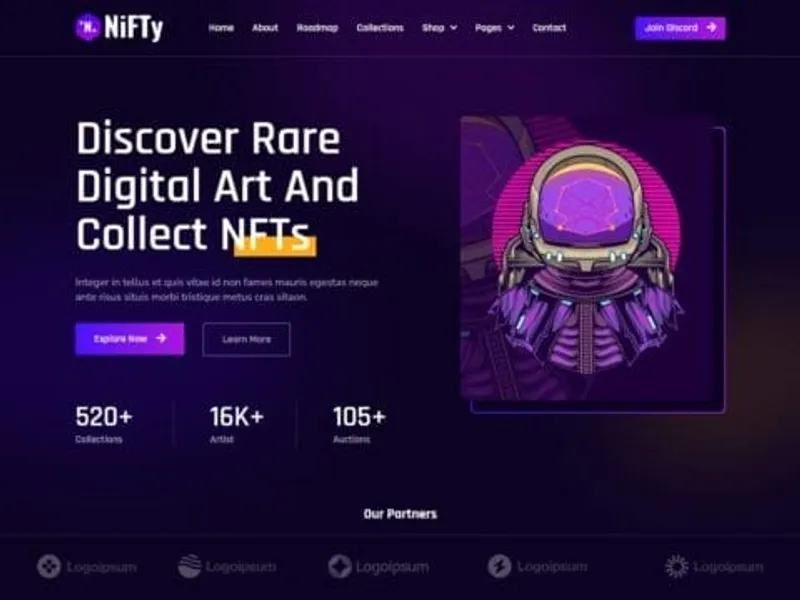 NiFTy website screenshot