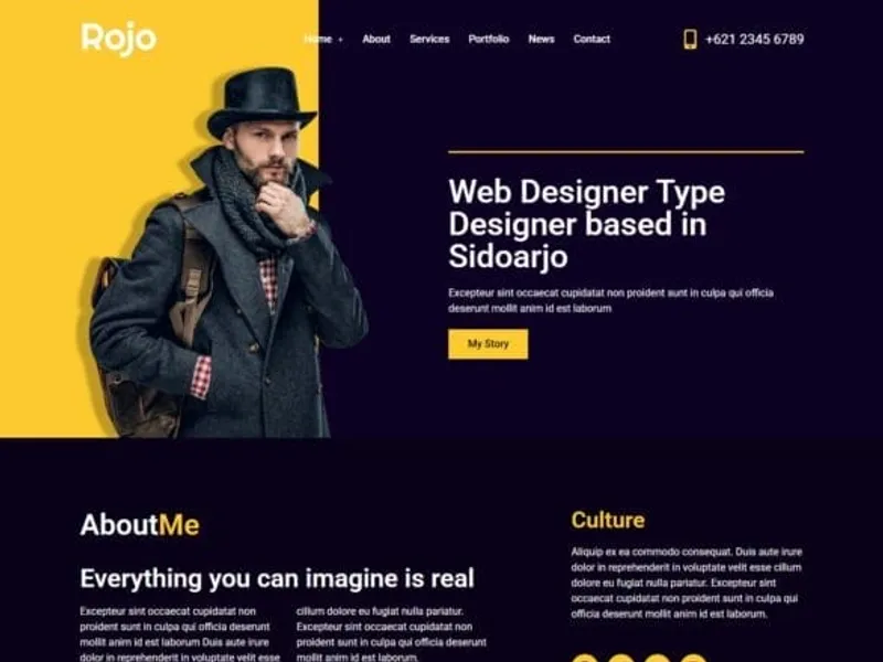 Rojo website screenshot