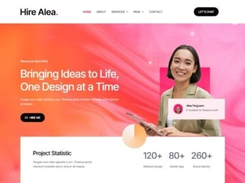 HireAlea website screenshot