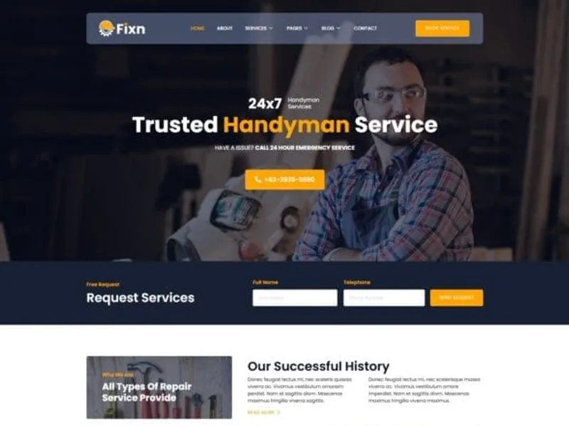 Fixn website screenshot