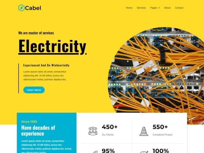 Cabel website screenshot