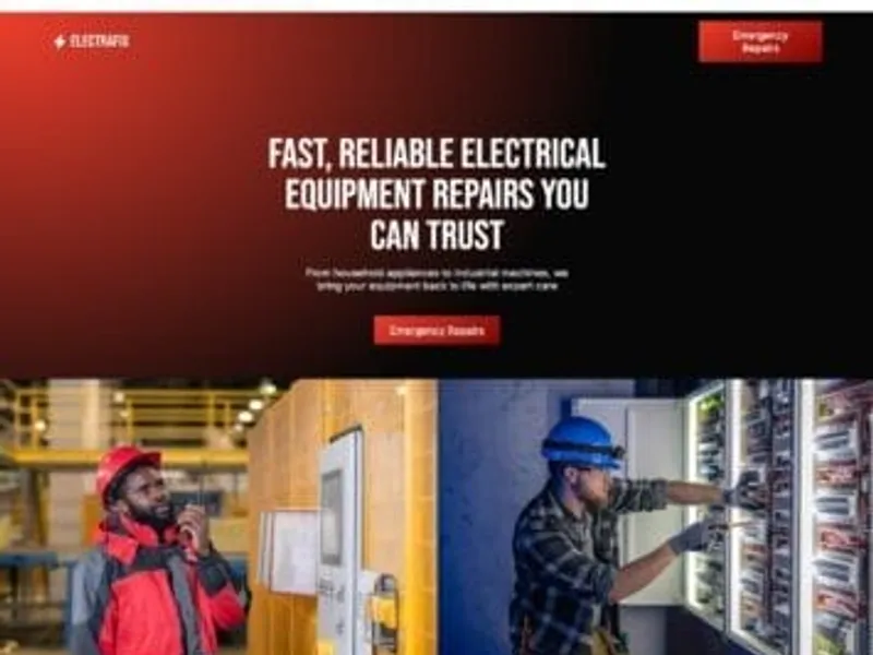 ElectraFix website screenshot