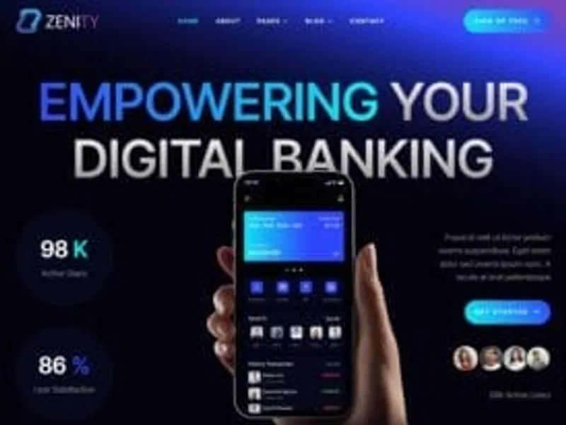 Zenity website screenshot