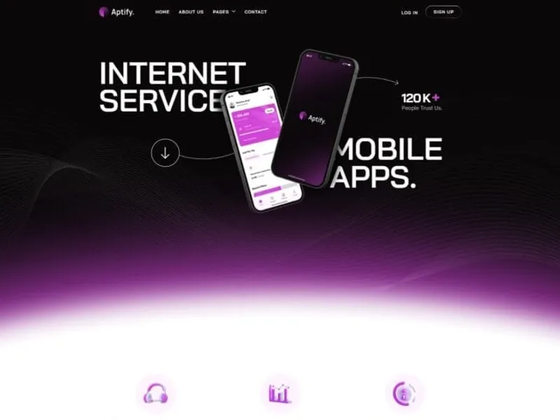 Aptify website screenshot