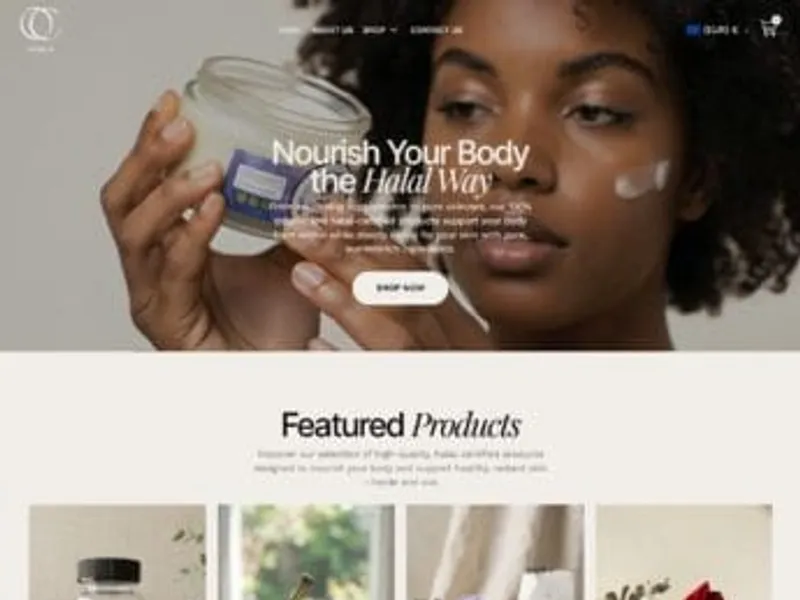 Oleeca website screenshot