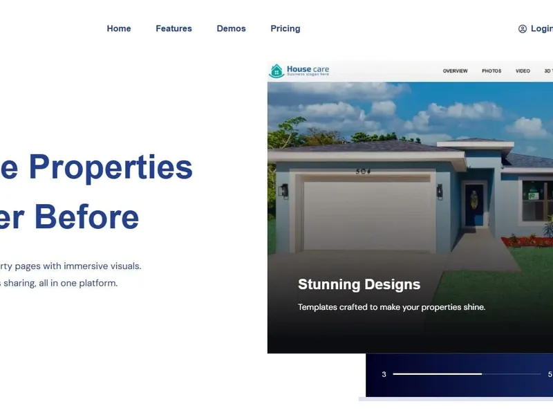 Realysta website screenshot