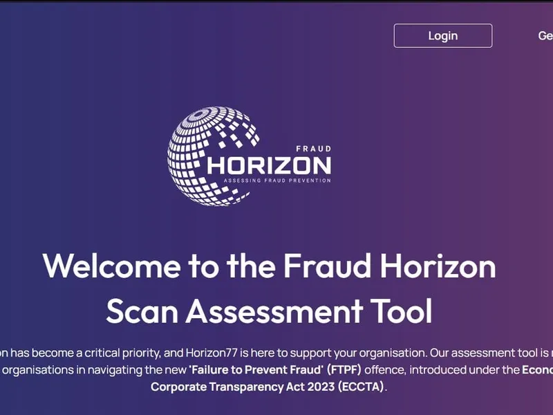 Horizon77 website screenshot